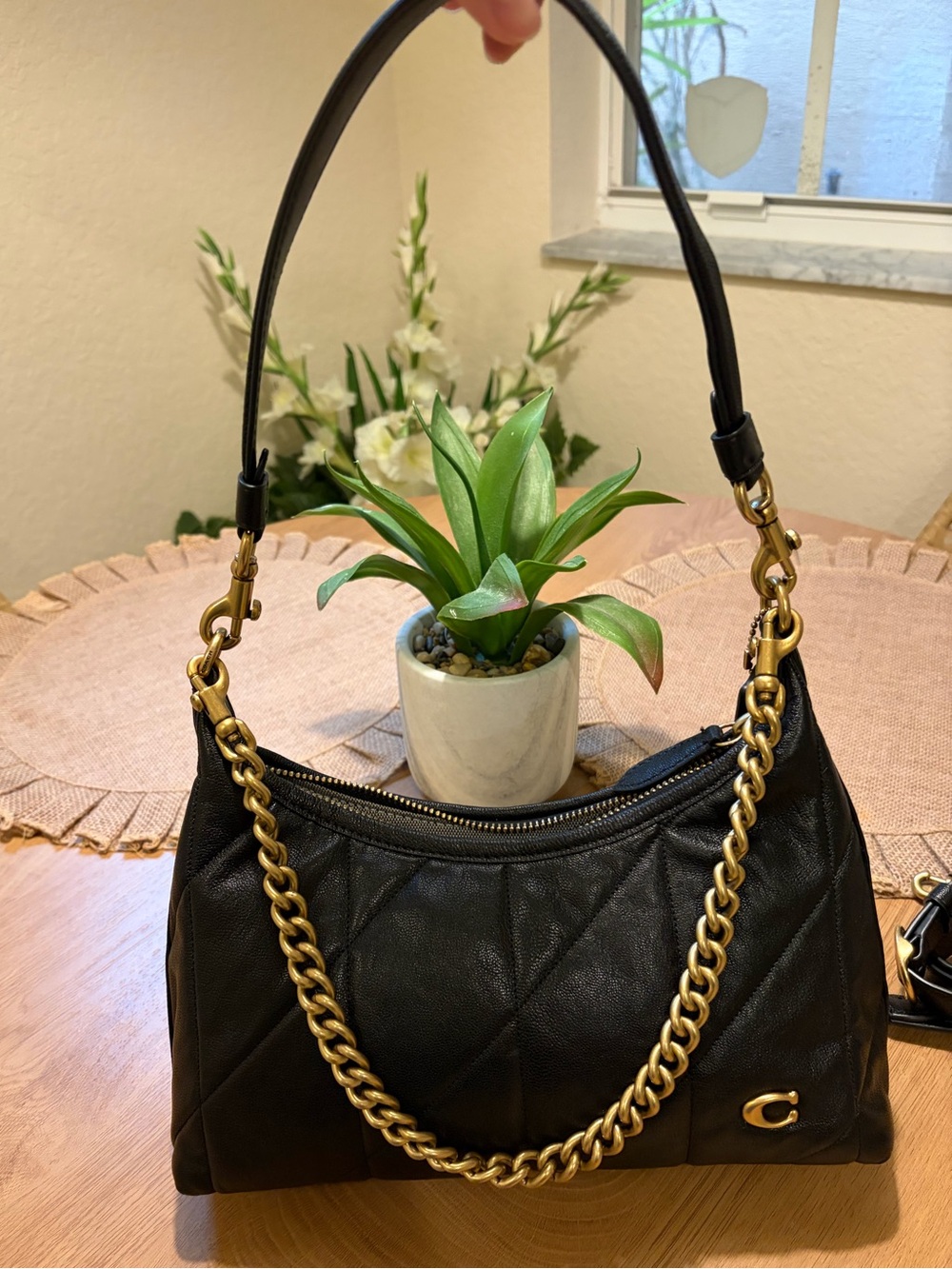 Coach Juliet 25 Quilted Shoulder Bag